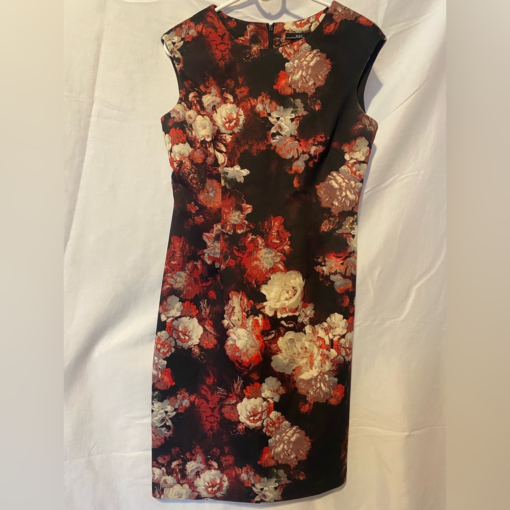 R&K Formal Dress with Floral Print
